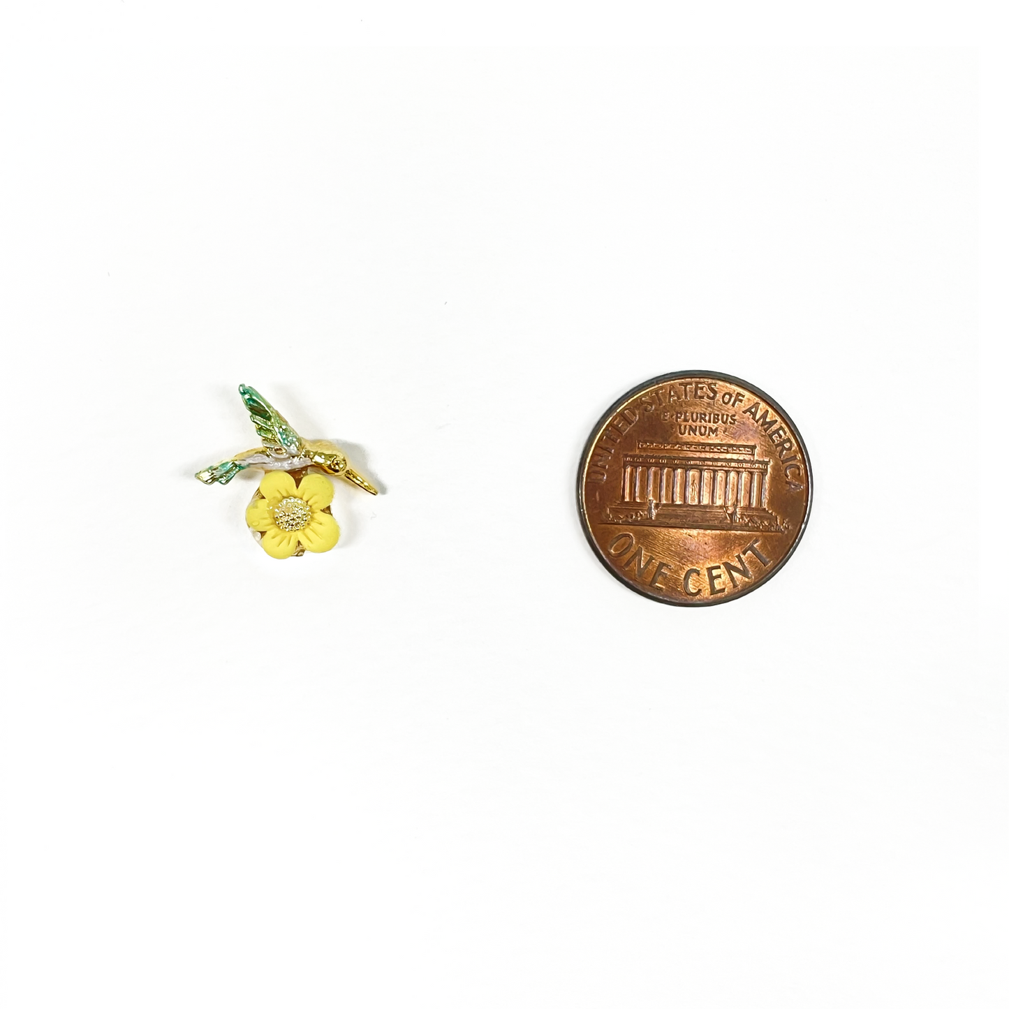 Tiny Blossom & Bird Studs