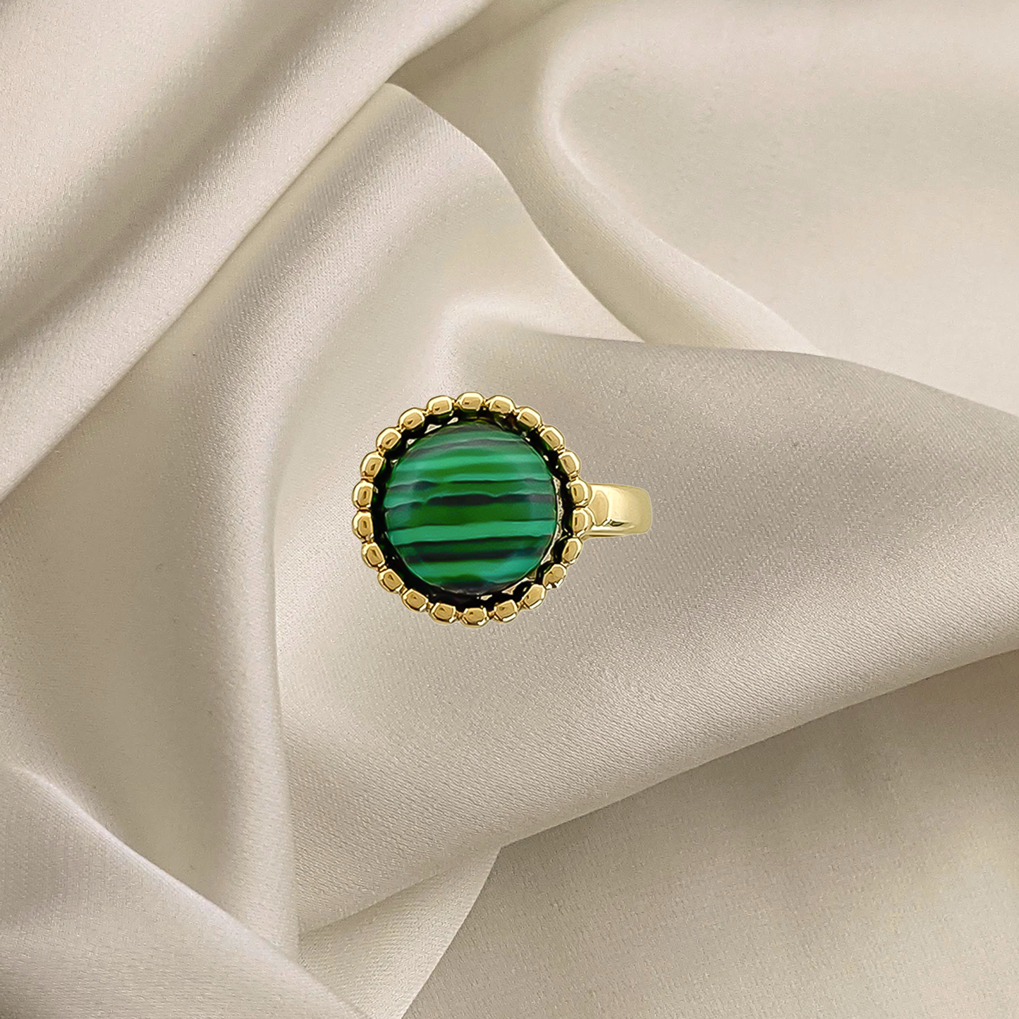 Malachite Ear Cuff