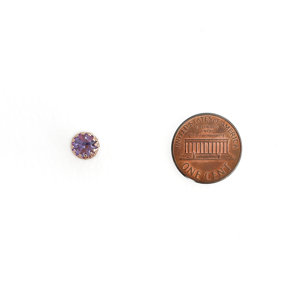 Color CZ Studs