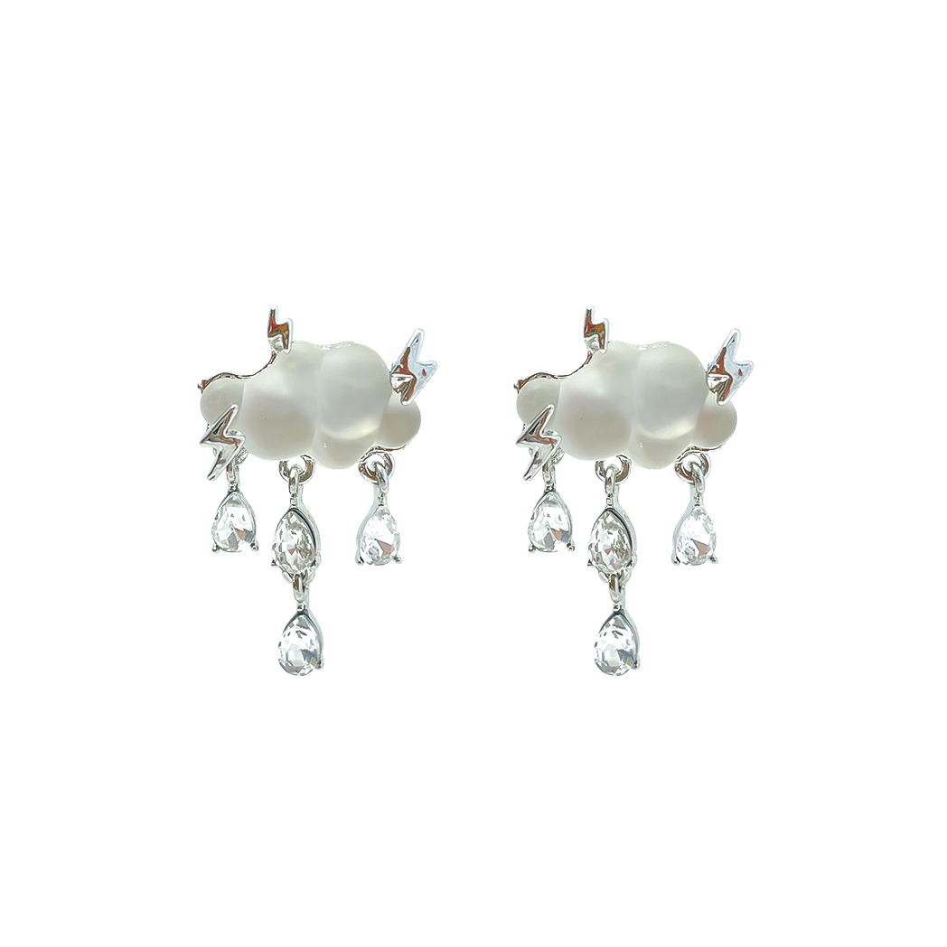 Cloud Rain Earrings