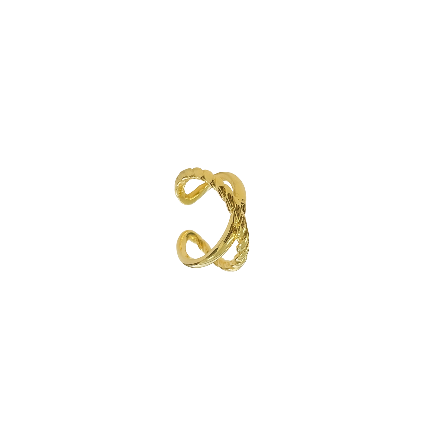 Mixed Twist Ear Cuff