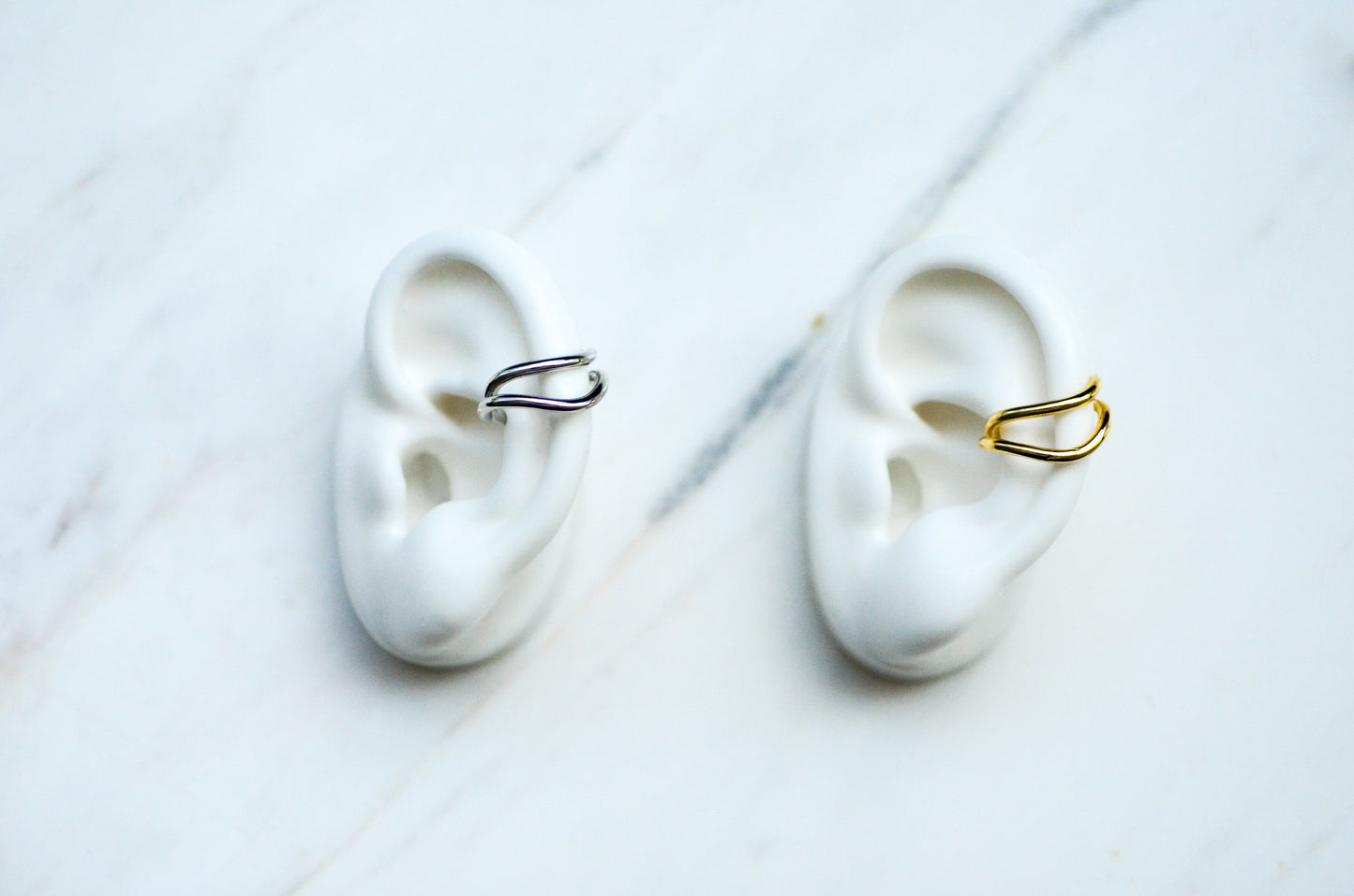 Sleek Duo Line Ear Cuff