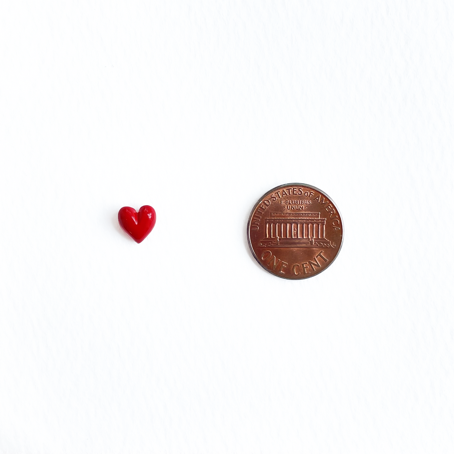 Little Glossy Heart Studs