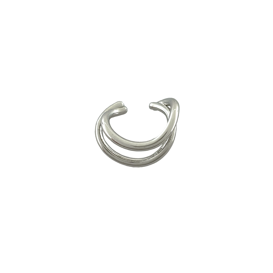Sleek Duo Line Ear Cuff