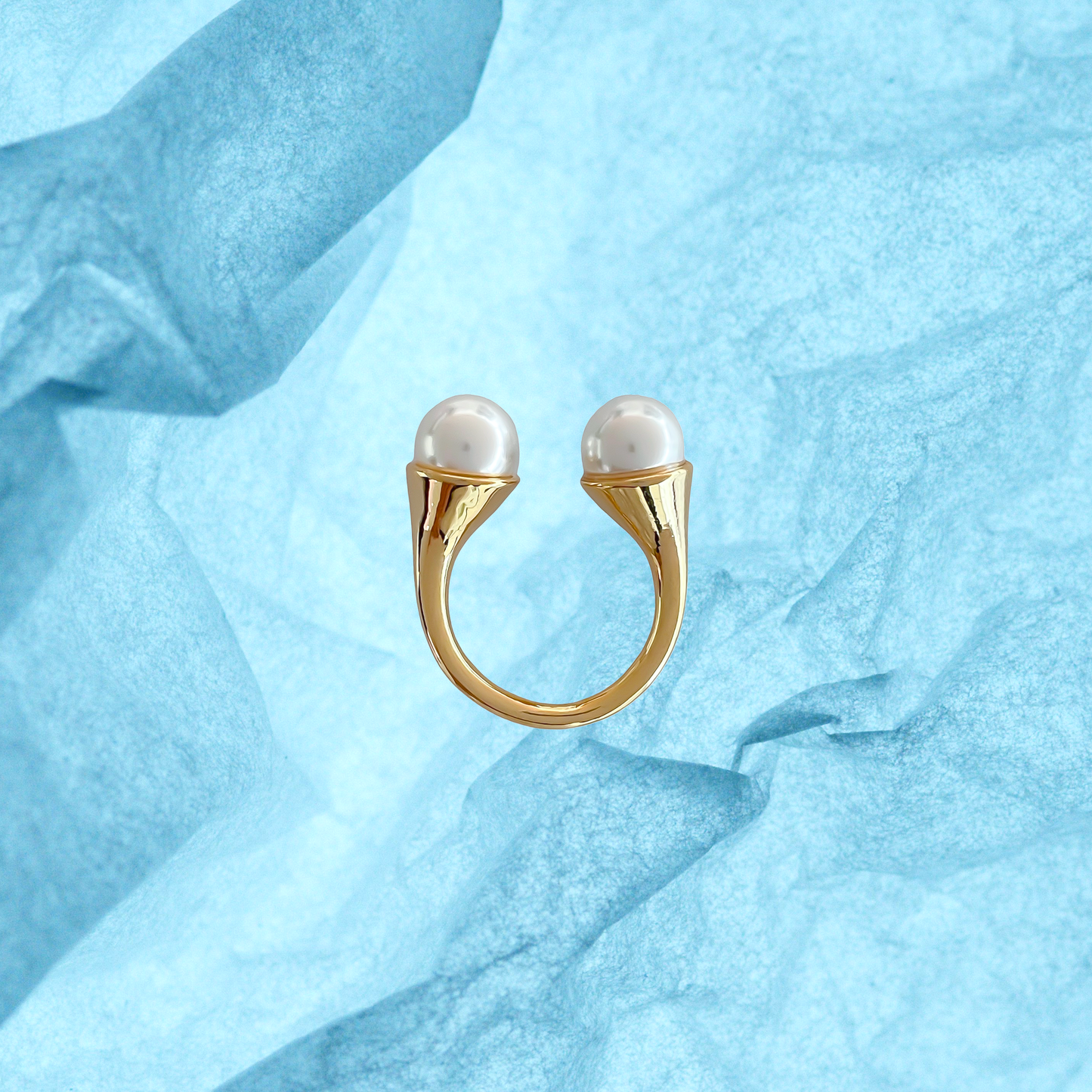 Pearl Open Ring