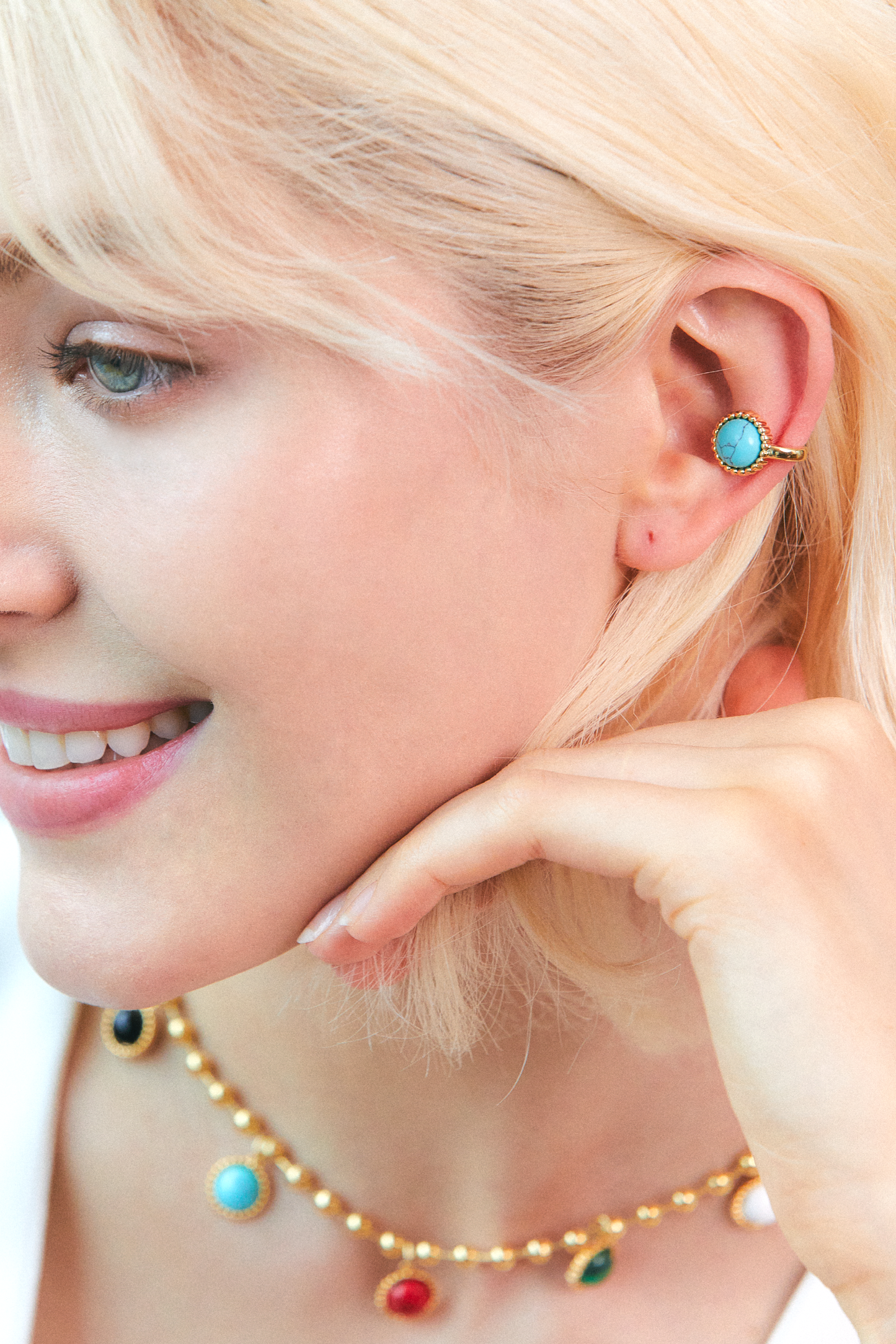 Turquoise Ear Cuff