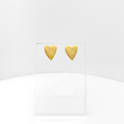 Chunky Heart Studs