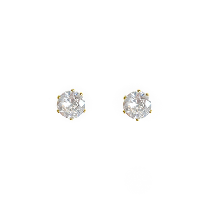 White CZ Studs