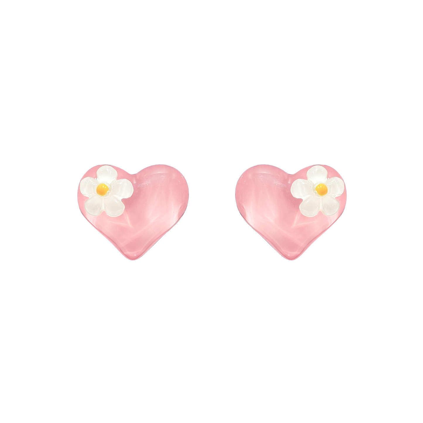 Blossom Heart Studs