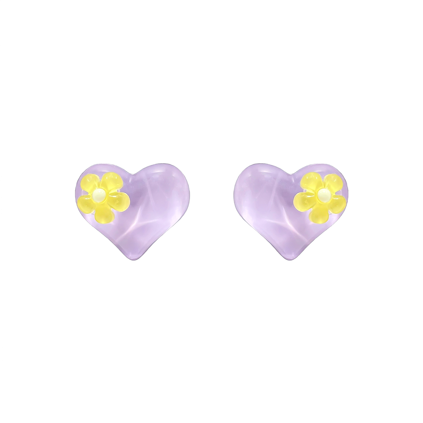 Blossom Heart Studs