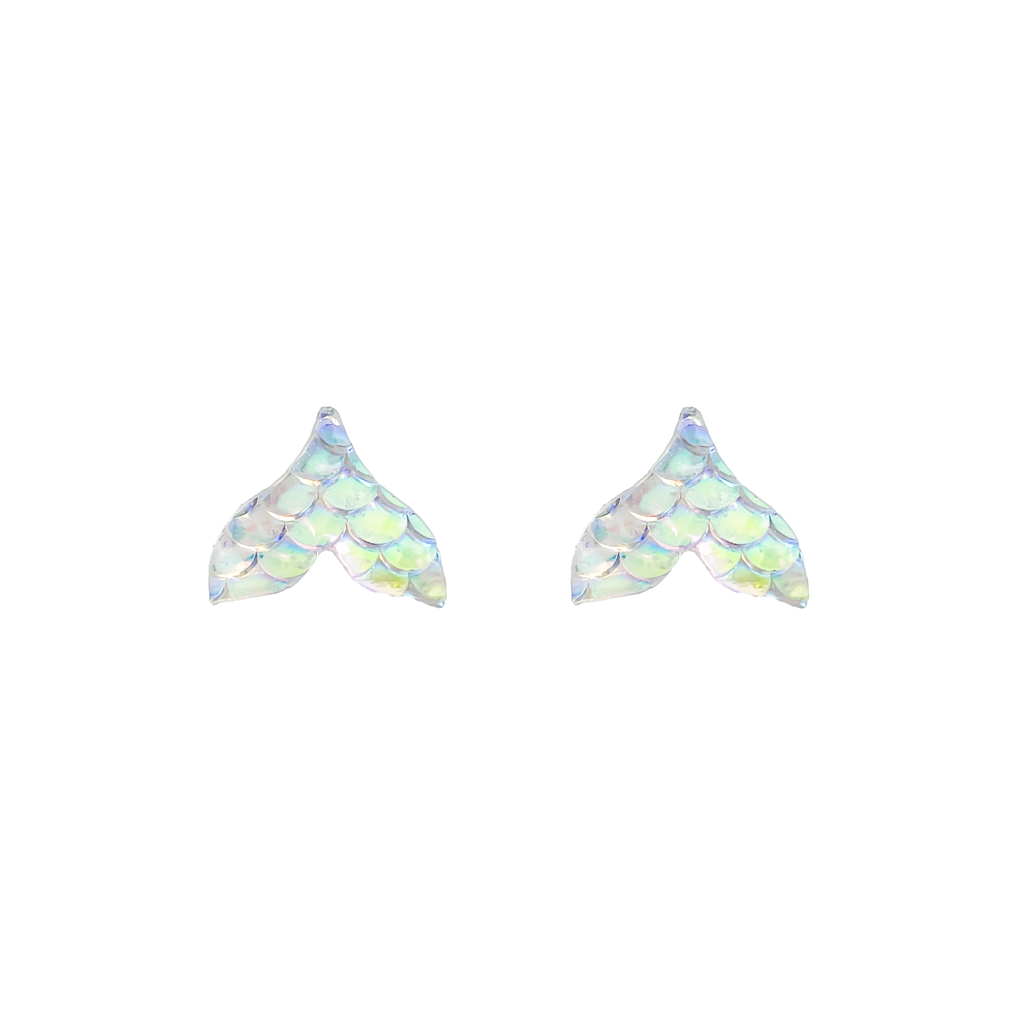 Gleaming Mermaid Tail Studs