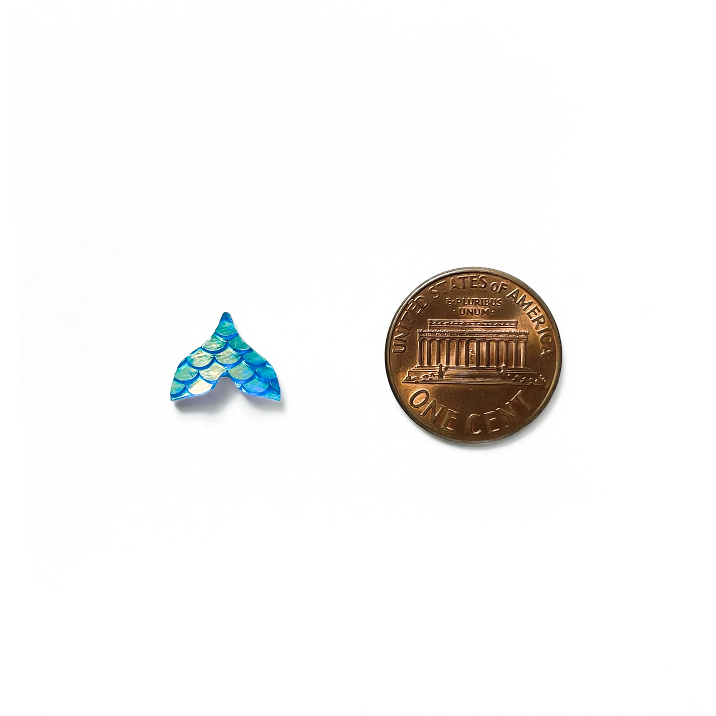 Gleaming Mermaid Tail Studs