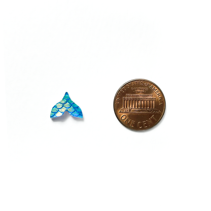 Gleaming Mermaid Tail Studs