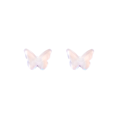 Glossy Butterfly Studs