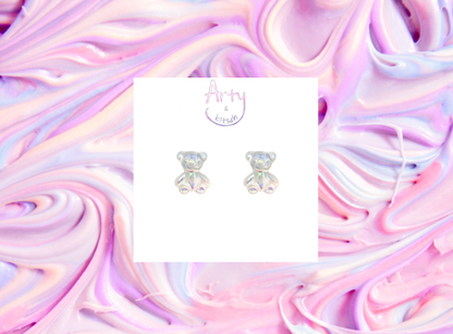 Tiny Teddy Bear Studs