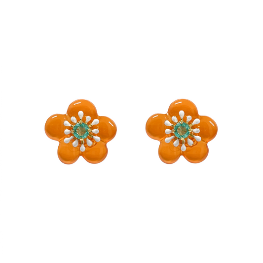 Jelly Flower Earrings
