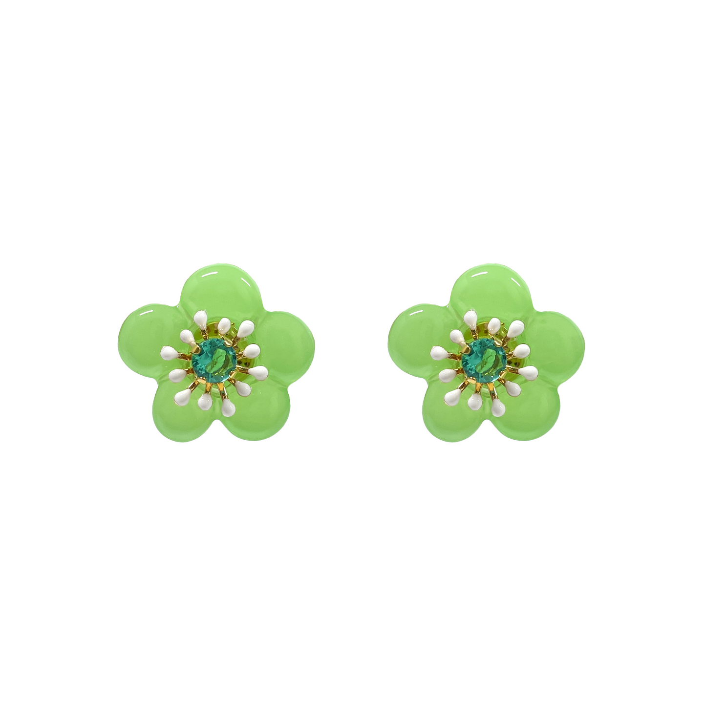 Jelly Flower Earrings