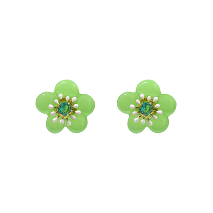 Jelly Flower Earrings