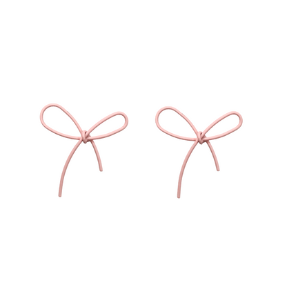 Ribbon String Earrings