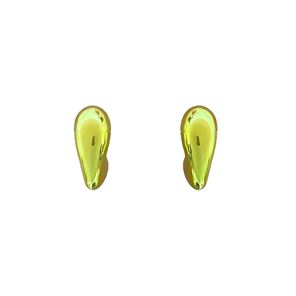 Neon Side Heart Earrings