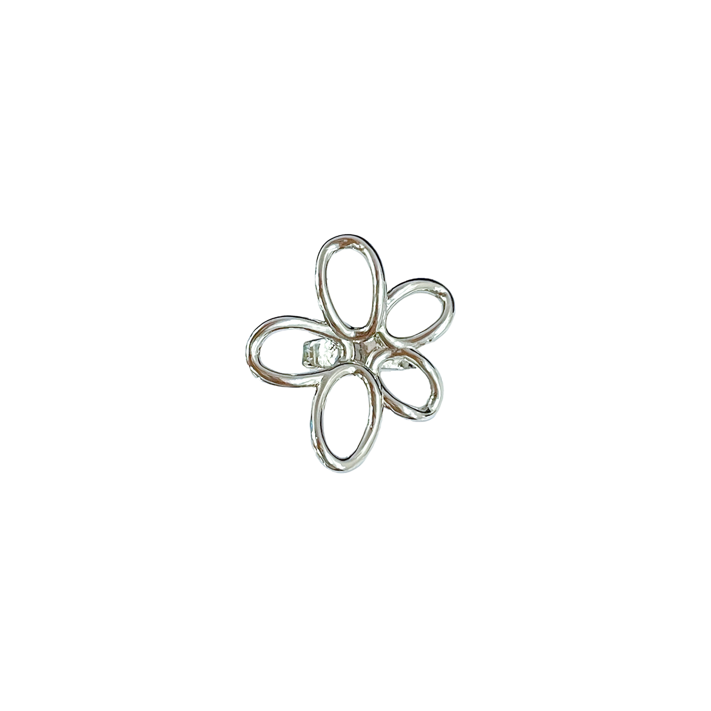 Flower Line Ear Cuff