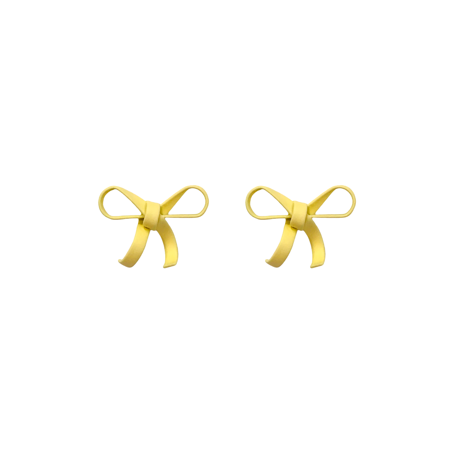 Bow Line Earrings