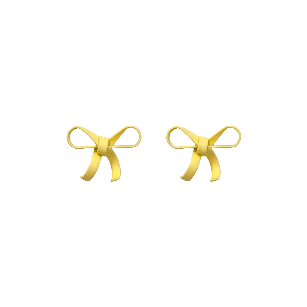 Bow Line Earrings – ArtynKitsch