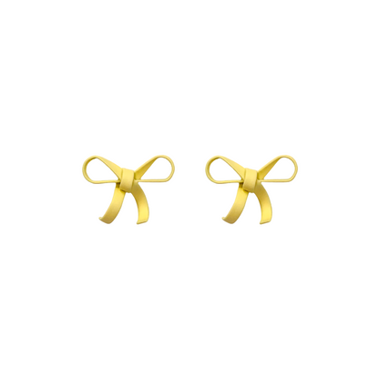 Bow Line Earrings