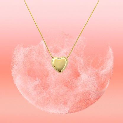 Gold Heart Necklace