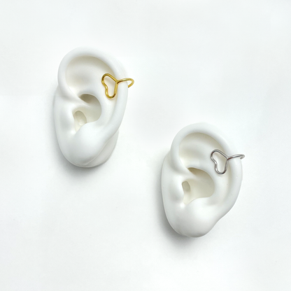 Heart Line Ear Cuff