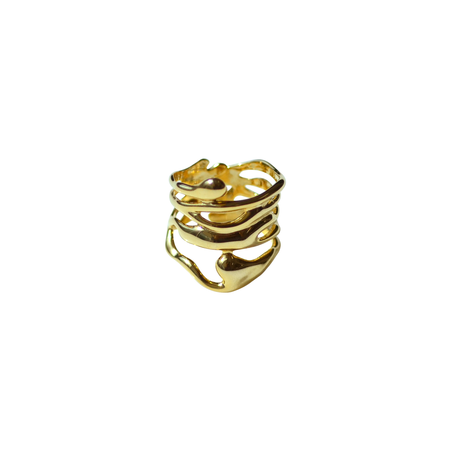 Artistic Wave Ring