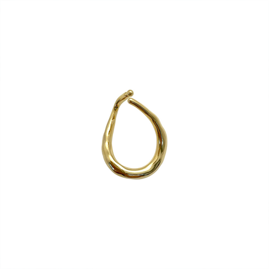 Twist Gold Ear Cuff