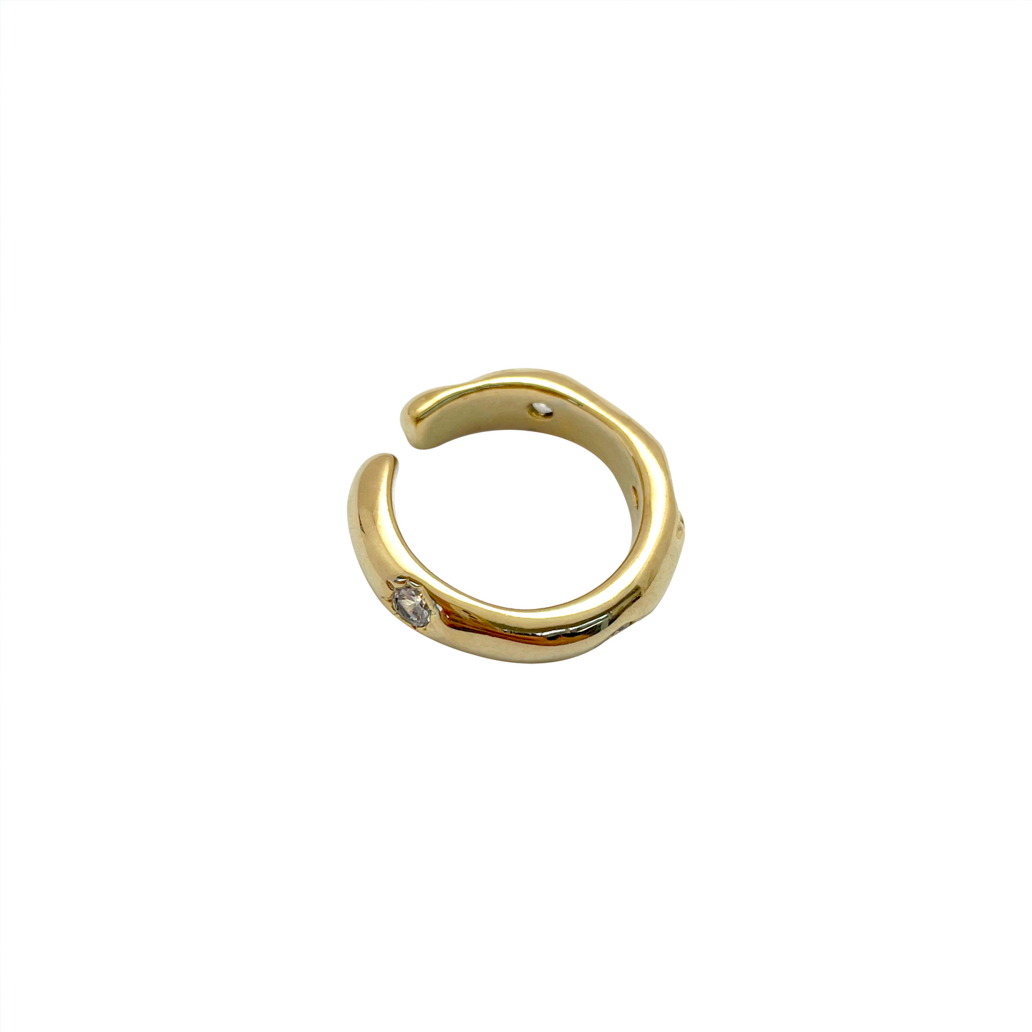 CZ Point Open Ring