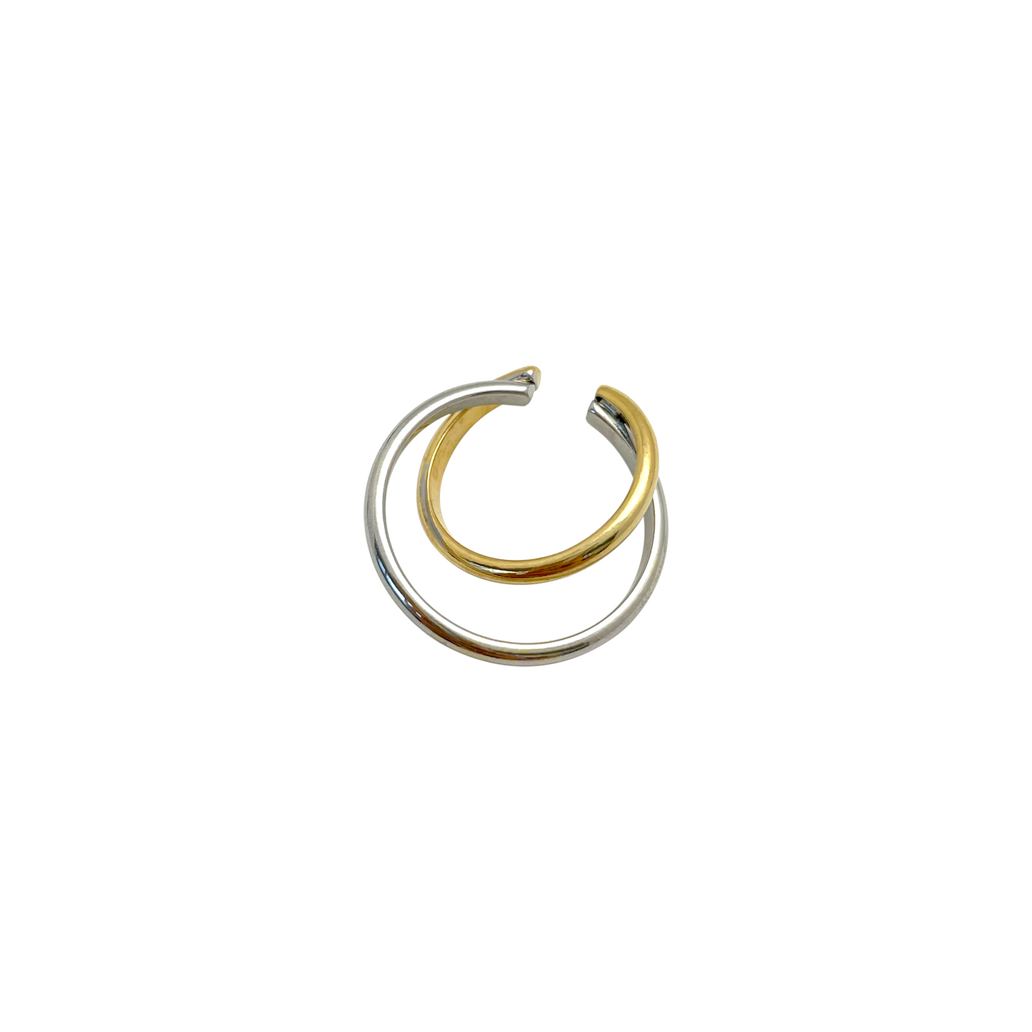 Double Circle Ear Cuff