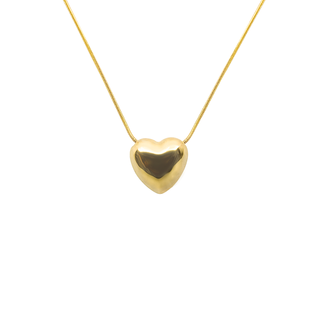 Gold Heart Necklace